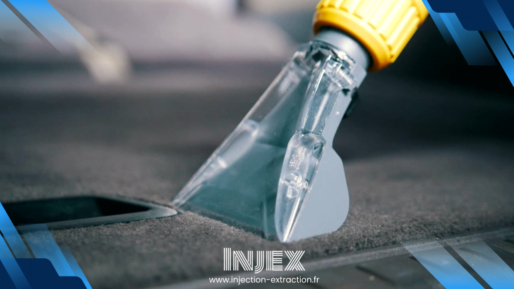 Utilisation d’un injecteur-extracteur pour le nettoyage en profondeur d’un tapis textile – Injex.fr